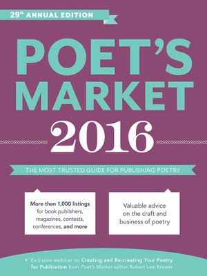 cover image of Poet's Market 2016